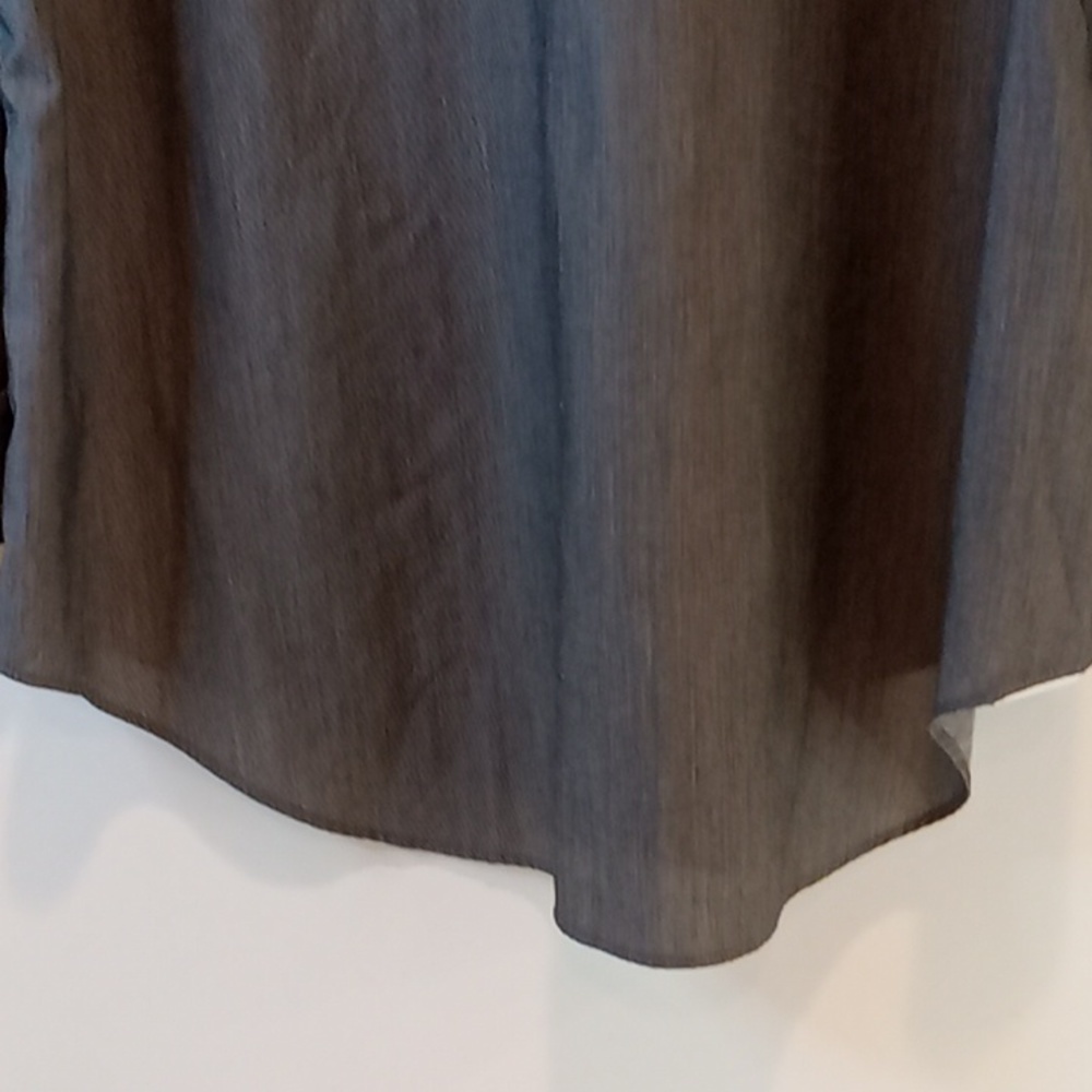 Calvin Klein Slim Fit Men's Size 17.5 34/35 Button Down Long Sleeve Shirt EUC! - Picture 14 of 16